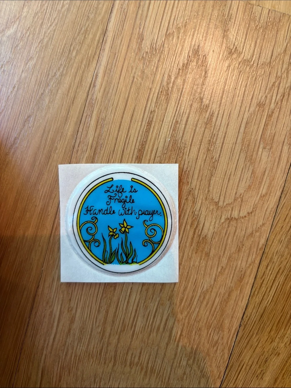 Vtg Puffy Stickers Christian Rainbow 80s Jesus